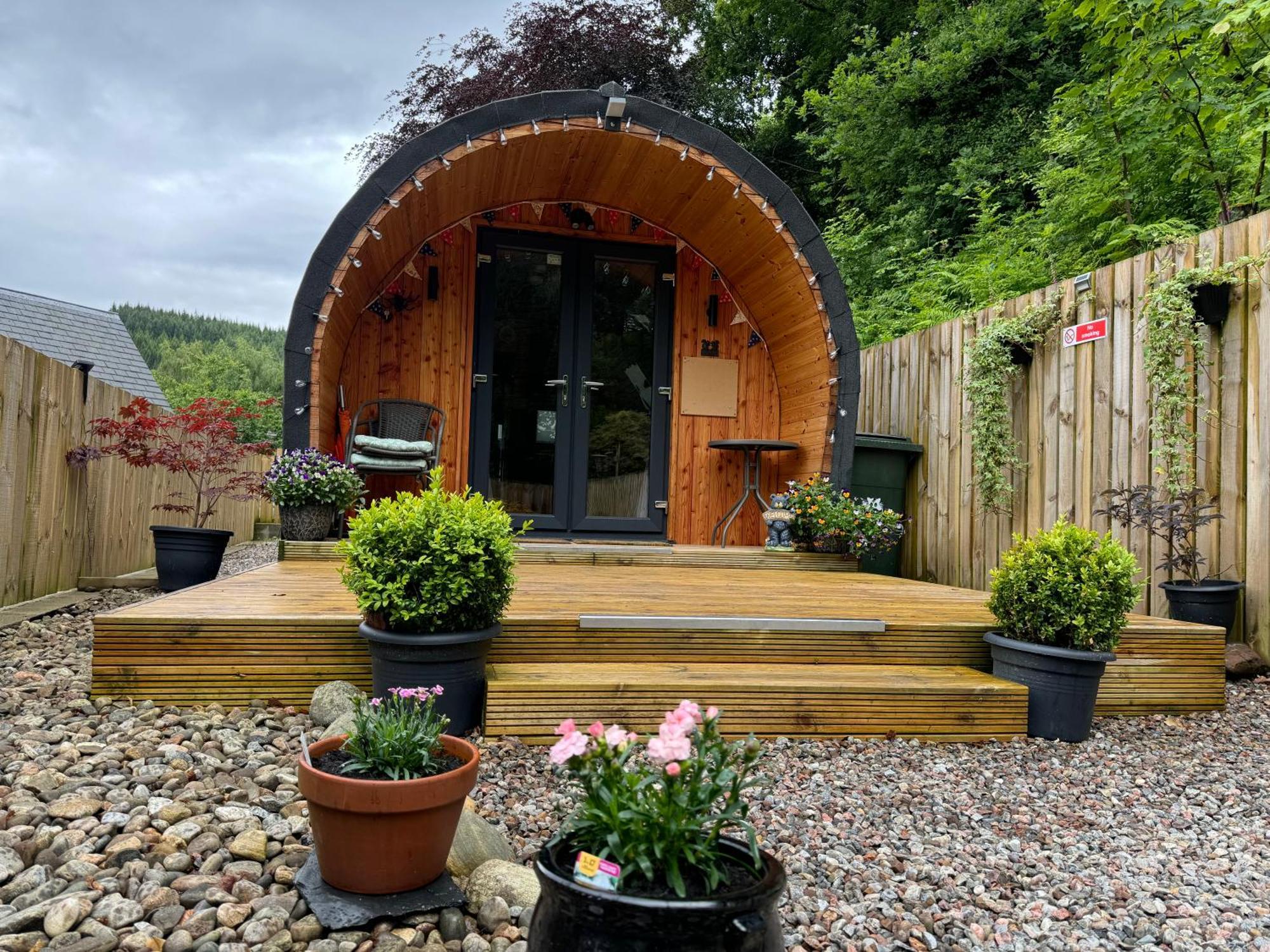 Loch Ness Woodland Pods Hotell Drumnadrochit Eksteriør bilde